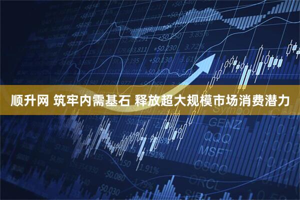 顺升网 筑牢内需基石 释放超大规模市场消费潜力