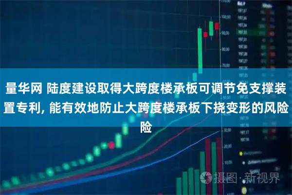 量华网 陆度建设取得大跨度楼承板可调节免支撑装置专利, 能有效地防止大跨度楼承板下挠变形的风险